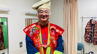 新城しぇんしぇいの稽古をしました